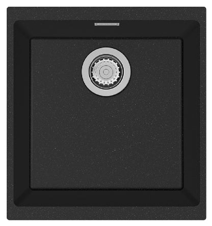 SIENA BLACK 400MM SQUARE GRAINITE SINK