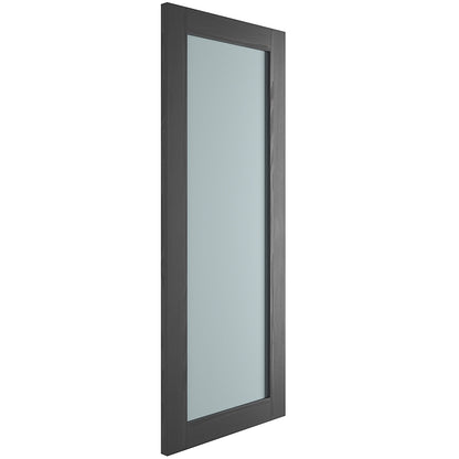 NOLITA GREY OPAQUE GLASS PRE-FINISH DOOR