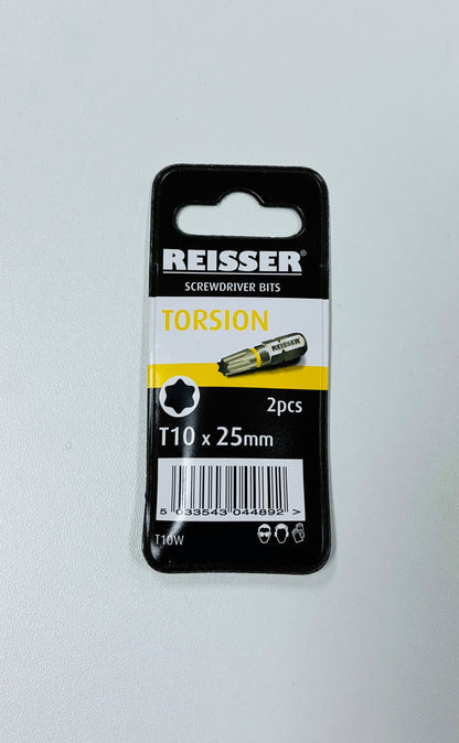 REISSER TORSION BIT TORX T10 2PK