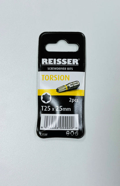 REISSER TORSION BIT TORX T25 2PK