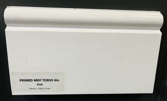 Primed M.D.F  6" Torus Skirting X 4.4Mt Length