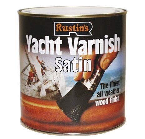 RUSTINS YACHT VARNISH SATIN 500 ML