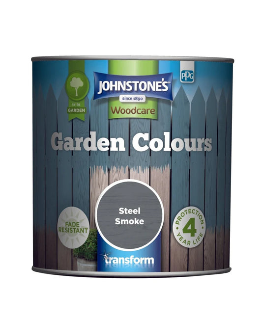 JOHNSTONE'S GARDEN COLOURS STEEL SMOKE 1LT