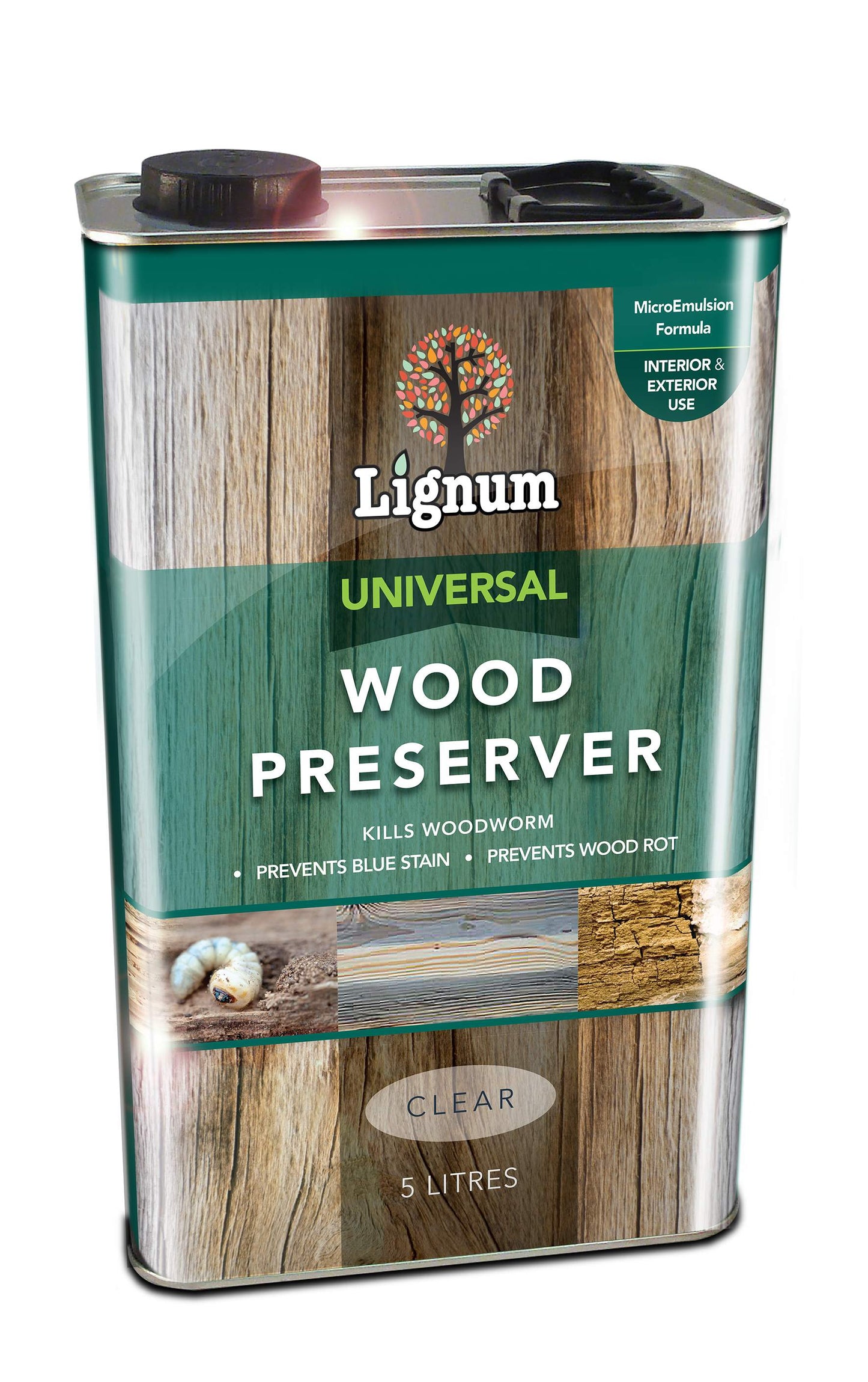 ALPHACHEM WOOD PRESERVER 5LT CLEAR