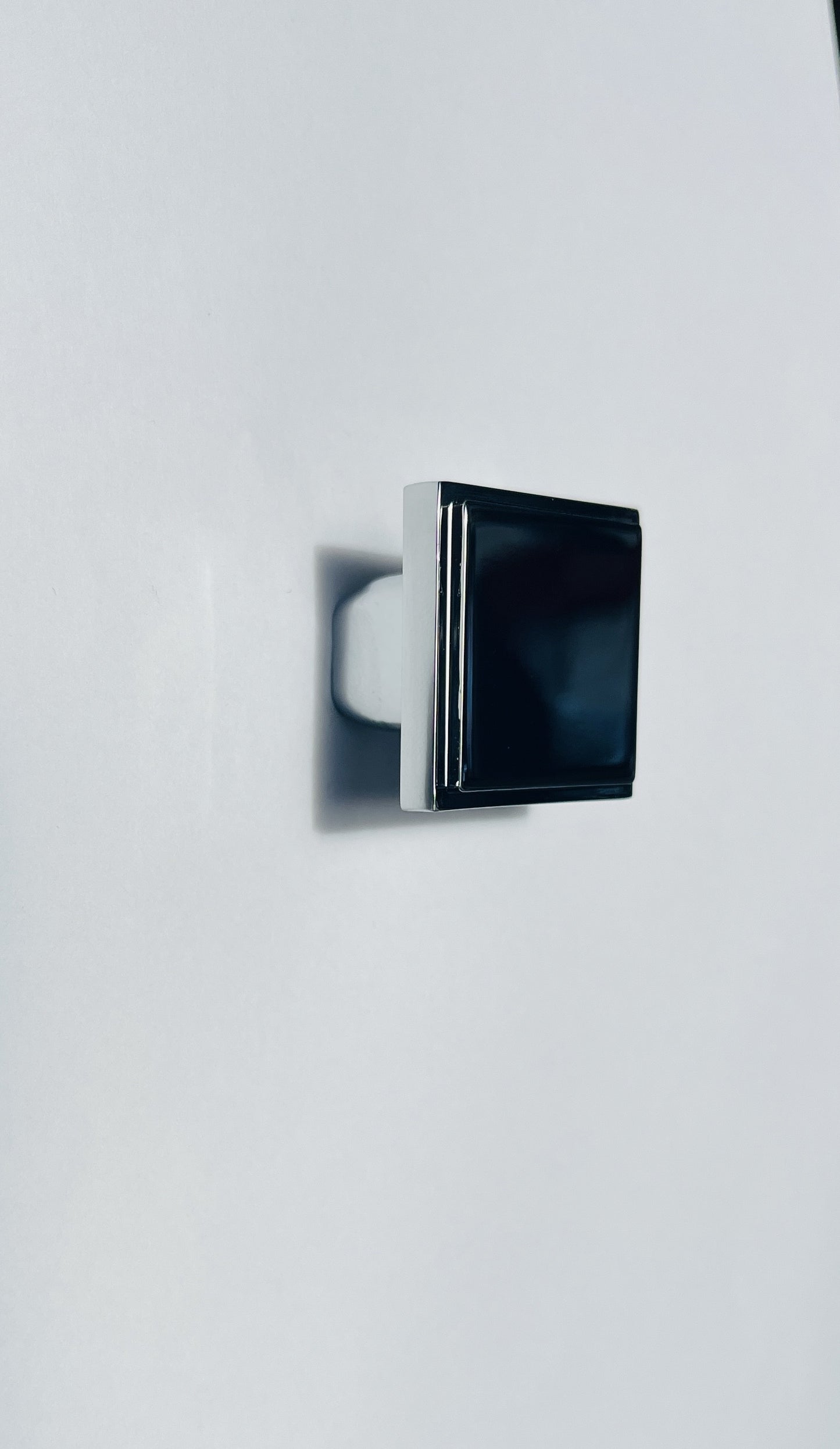 Modern Square Knob 30Mm Chrome