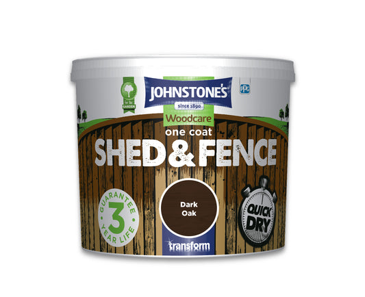 JOHNSTONE'S SHED & FENCE  DARK OAK 5LT