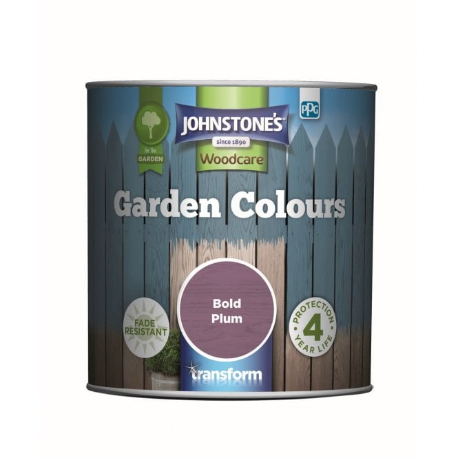 JOHNSTONE'S GARDEN COLOURS BOLD PLUM 2.5LT