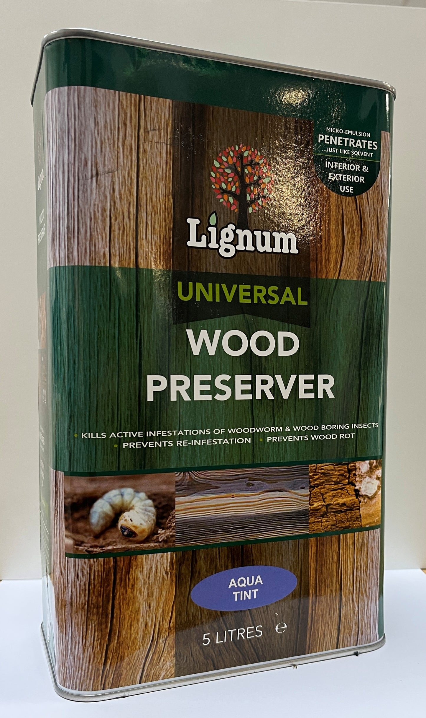 LIGNUM WOOD PRESERVER 5LT AQUA TINT