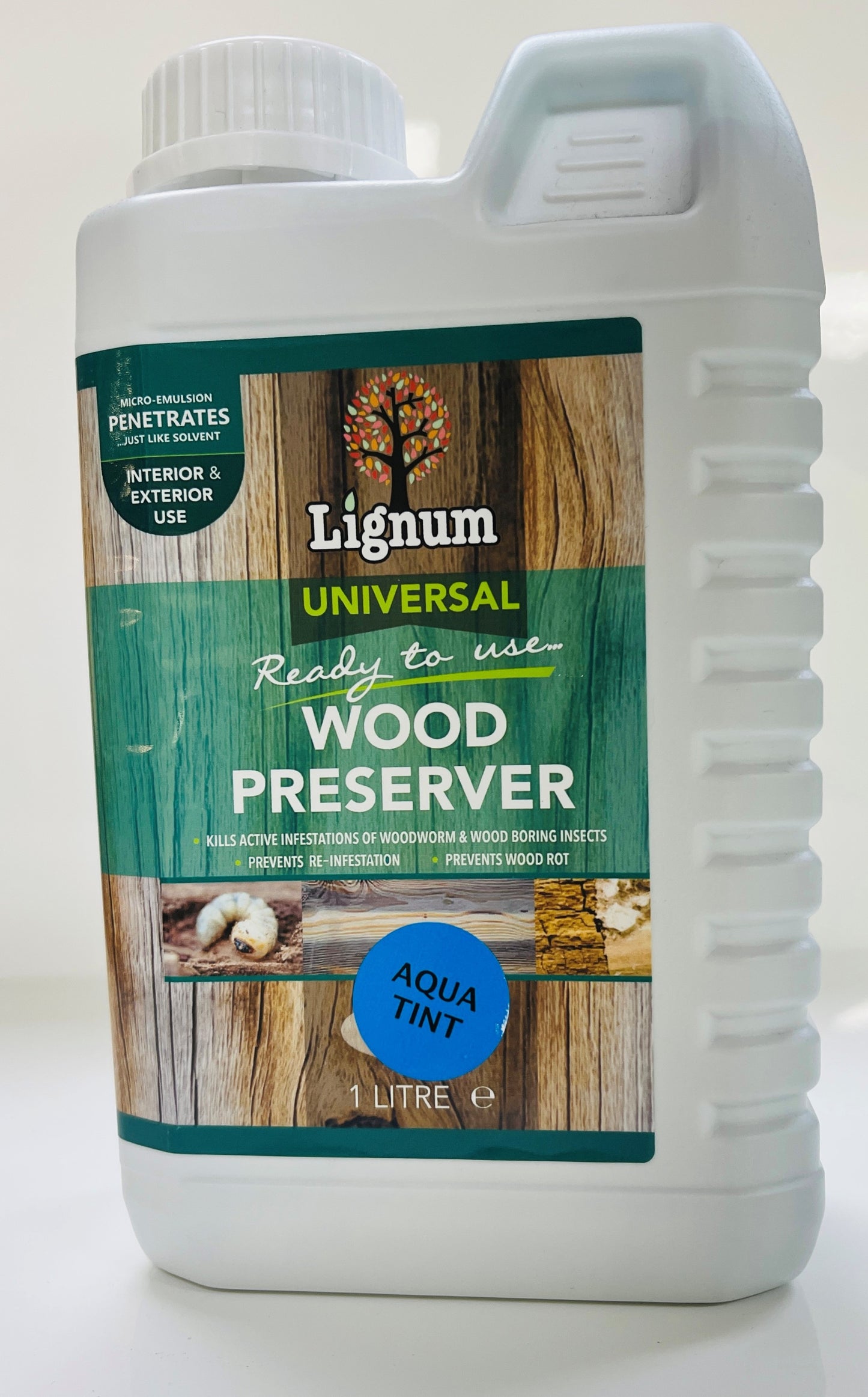 ALPHACHEM WOOD PRESERVER 1LT AQUA TINT